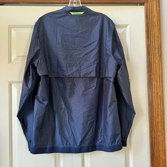 Nike NFL On Field Apparel Seattle Seahawks Windbreaker Men’s size Medium - Picture 9 of 12